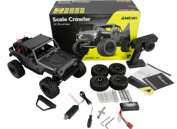 22701 Hyper Go SC Scale Crawler brushless 1:12 RTR anthrazit